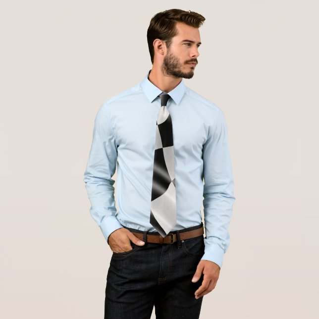 Racing flag tie (In Situ)