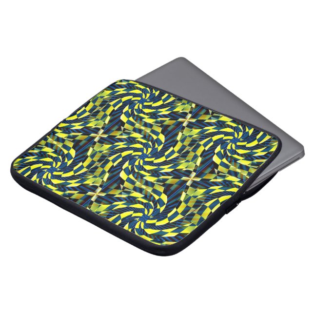 Racing Flags...... Laptop Sleeve (Front Top)