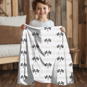 Racing Flags Motor Sport Baby Blanket