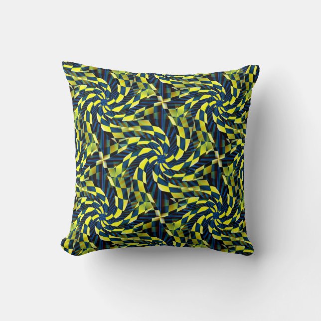 Racing Flags....... Throw Pillow (Front)