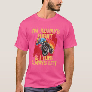 Racing Flat Track Motorcycle For A Flat Track Race T-Shirt