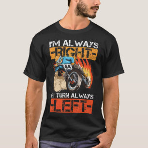 Racing Flat Track Motorcycle Quote for a Flat Trac T-Shirt
