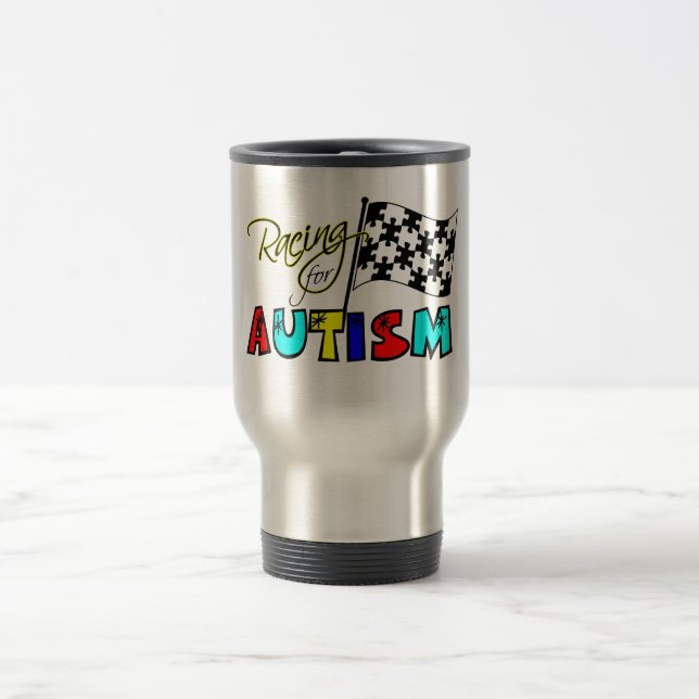 Racing for Autism Mug (Center)