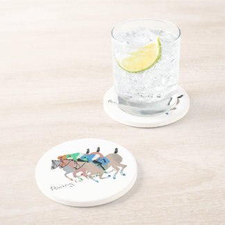 Racing for the Crown Drink Coaster