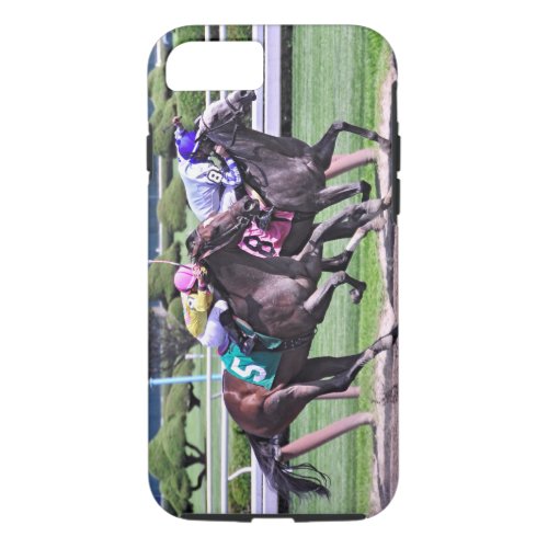 RACING FROM HISTORIC SARATOGA iPhone 87 CASE