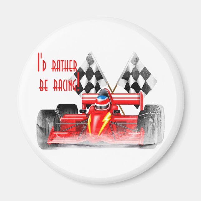 Racing Gear Magnet (Front)