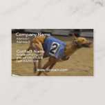 Racing Greyhound Dog Business Card