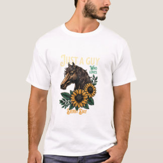 Racing Guy Who Loves Derby T-Shirt