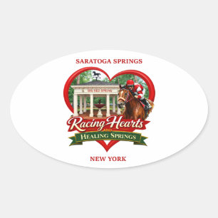 Racing Heart and Healing Springs - Sticker
