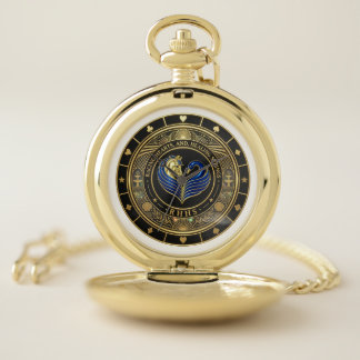  Racing Hearts and Healing Springs Pocket Watch