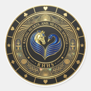 Racing Hearts and Healing Springs - Sticker