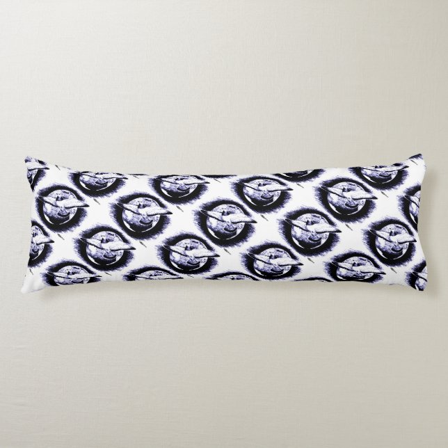 Racing Homer:  A World Sport Body Pillow (Front)