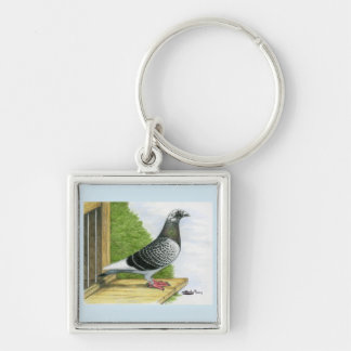 Racing Homer On the Landing Board Keychain