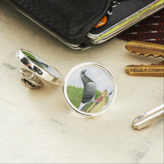 Racing Homer On the Landing Board Pin