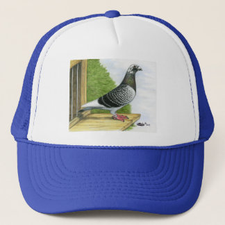 Racing Homer On the Landing Board Trucker Hat