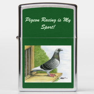 Racing Homer On the Landing Board Zippo Lighter