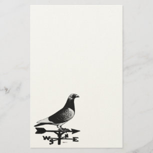 Racing Homer: Weathervane Homer Stationery