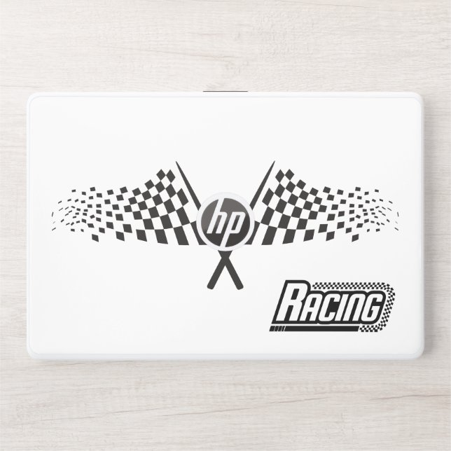 Racing HP Laptop Skin (Front)