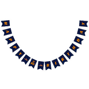 Racing Kid's Birthday Race Car Theme Bunting Flags