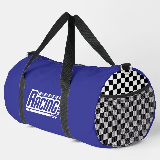 Racing Large Duffel Bag (Right Corner)