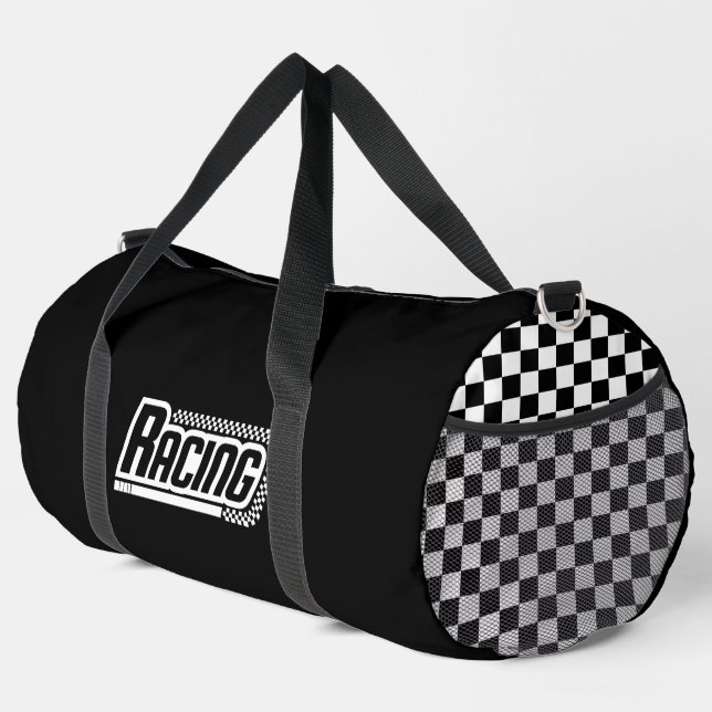Racing Large Duffel Bag (Right Corner)