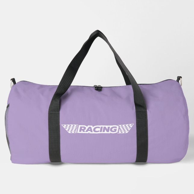 Racing Large Duffel Bag (Back)