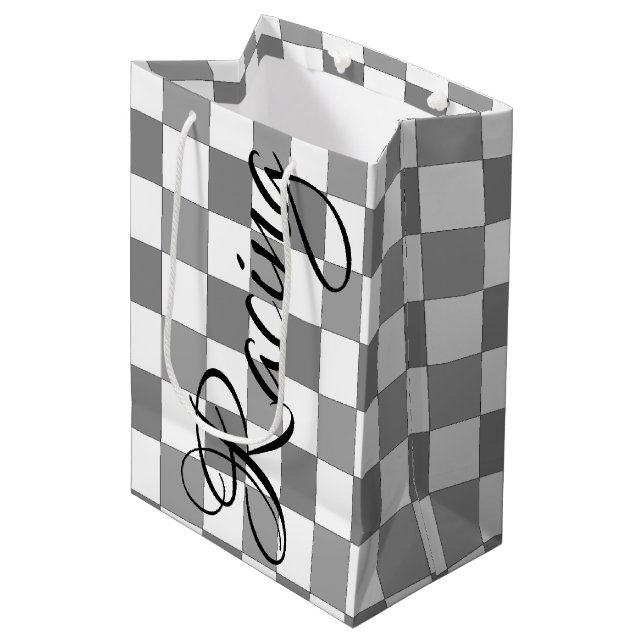 Racing Medium Gift Bag (Front Angled)