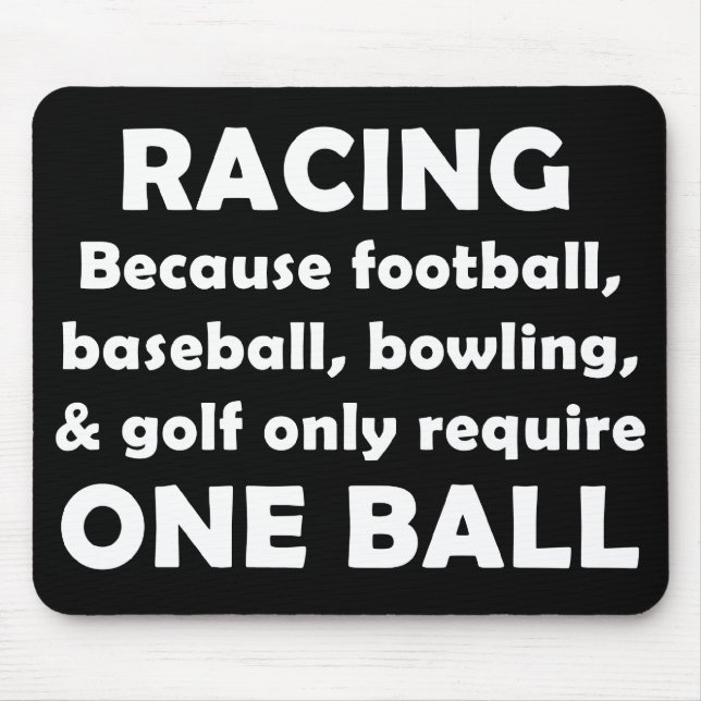 Racing Mouse Pad (Front)