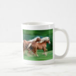Racing Palomino Horses Ceramic Mug