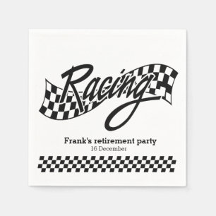 Racing Paper Napkins