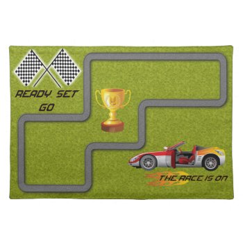 Racing Placemat by KitchenShoppe at Zazzle