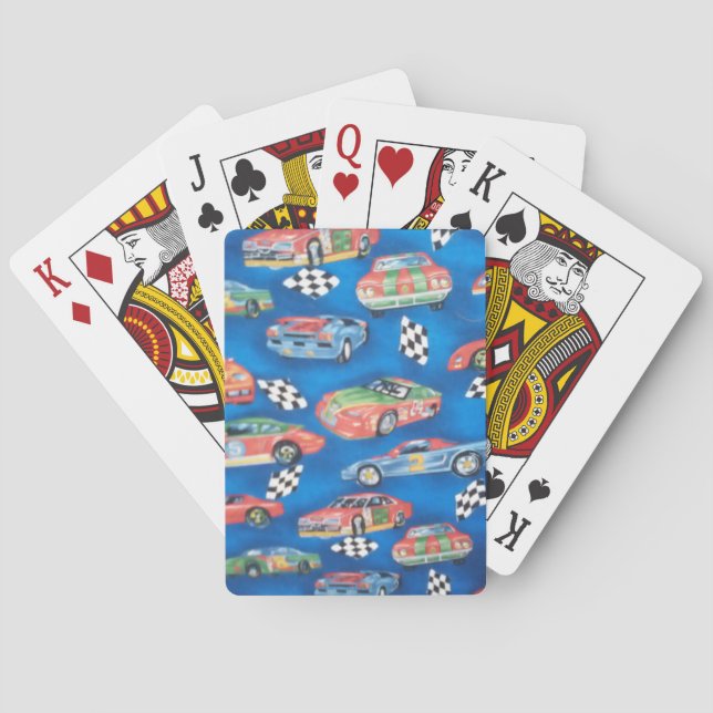 Racing Poker Cards (Back)