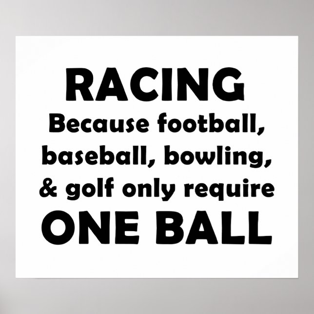 Racing Poster (Front)