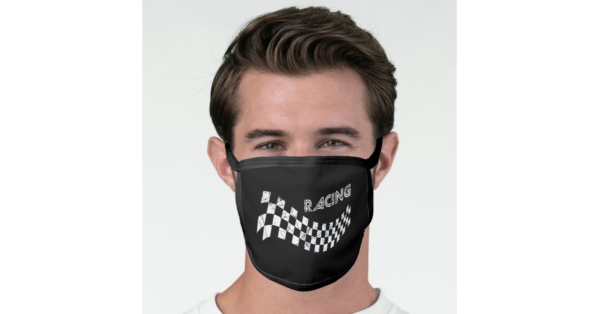 Racing: Racing Design Face Mask | Zazzle.com