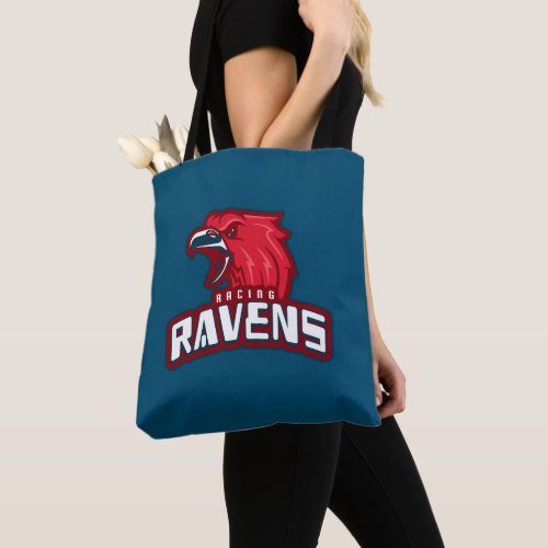 Racing Ravens Tote Bag
