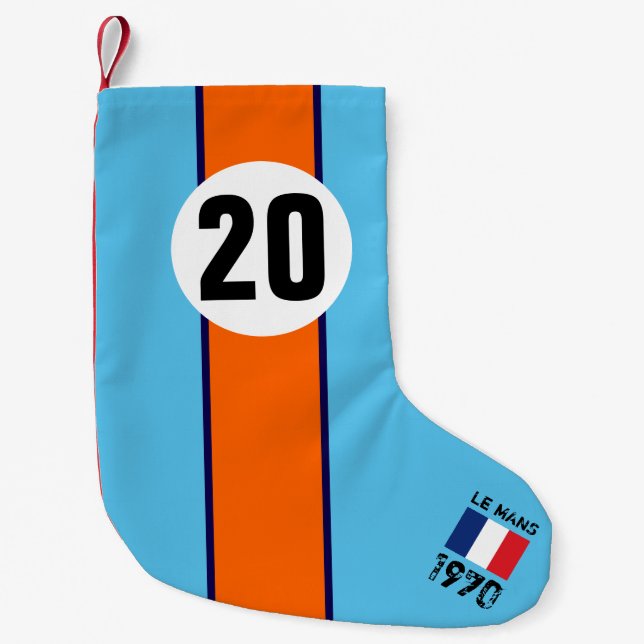 RACING SMALL CHRISTMAS STOCKING (Front)