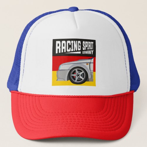 Racing Spirit of Germany Trucker Hat