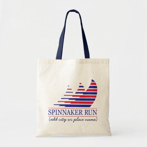 Racing Stripes_Spinnaker Run Tote Bag