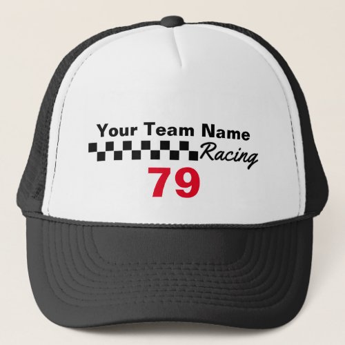 Racing Team Trucker Hat