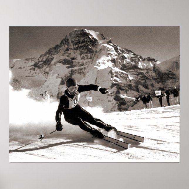 Racing the Lauberhorn Poster (Front)