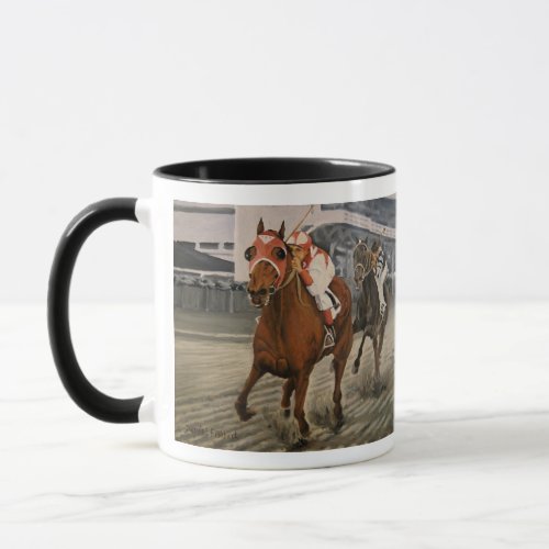 Racing Thoroughbred is the Winning Horse Mug