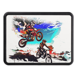 Racing To Win - Motocross Racers Hitch Cover