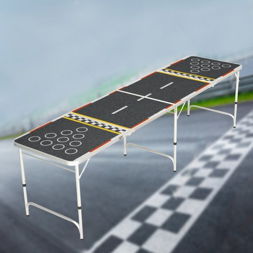 Racing Tracks Motorbike Games Motorsports Beer Pong Table