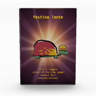 racing turtle award