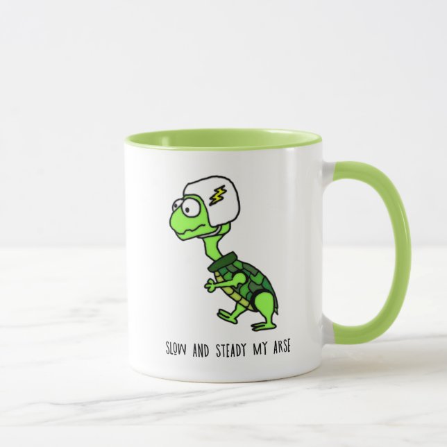 Racing Turtle Mug (Right)