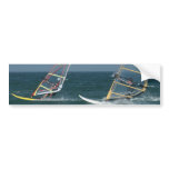 Racing Windsurfers Bumper Stickers