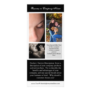 Rack Card Printing, Photography or Wedding