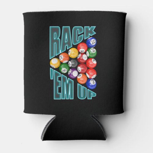 Rackem Up Billiards Can Cooler