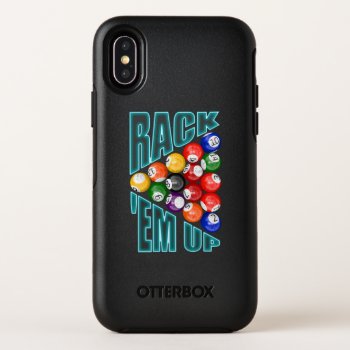 Rack’em Up Billiards Otterbox Symmetry Iphone Xs Case by packratgraphics at Zazzle