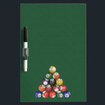 Rack Em Up Dry-Erase Board<br><div class="desc">Rack Em Up board, great addition to any game room or man cave.</div>